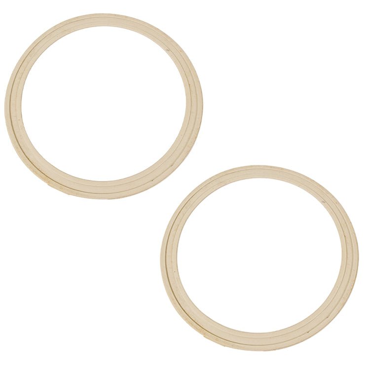 Vw Bug Rubber Gasket Seal For Early Headlight Glass Lens 1950 - 66, Pair - Moore Parts