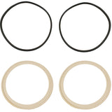 Vw Bug Rubber Gasket Seal Kit For Early Headlights 1950 - 66, Set Of 4 - Moore Parts