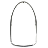 Vw Bug Tail Light Lens Chrome Trim Ring 1968 - 70, Left & Right, Pair - Moore Parts