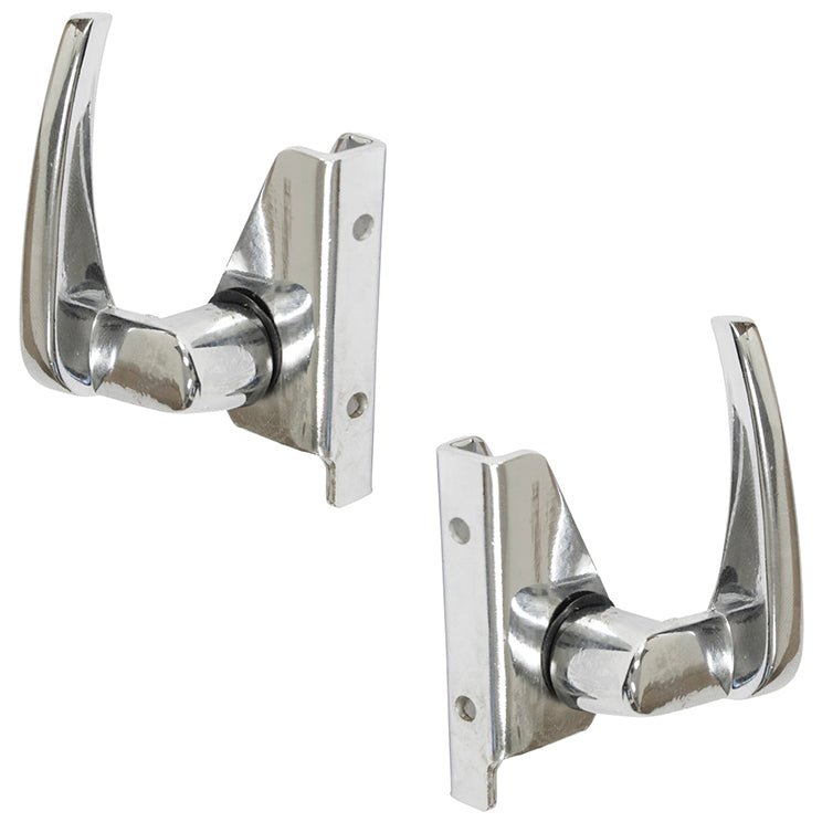 Vw Bug Vent Wing Window Locks. Left & Right 1965 - 1967, Pair - Moore Parts