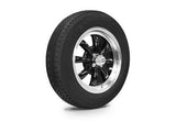VW Bug Wheel & Tire Package, Yokohama Tires & EMPI 4 Lug 8 Spoke Black/Polished Wheels. Set Of 4 - Moore Parts