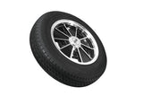VW Bug Wheel & Tire Package, Yokohama Tires & EMPI 5 Lug Black/Polished Wheels Set Of 4 - Moore Parts