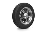 VW Bug Wheel & Tire Package, Yokohama Tires & EMPI 5 Lug Sprintstar Black/Polished Wheels Set Of 4 - Moore Parts