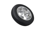 VW Bug Wheel & Tire Package, Yokohama Tires & EMPI 5 Lug Staggered, Alloy Polished Wheels Set Of 4 - Moore Parts