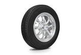 VW Bug Wheel & Tire Package, Yokohama Tires & EMPI 8 Spoke Fully Polished Wheels Set Of 4 - Moore Parts