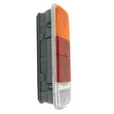 Vw Bus Left & Right Tail Light Assemblies 1972 - 79, Amber / Red Euro Lens, Pair - Moore Parts