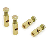 Vw Carburetor Barrel Nut Solex 30PICT, 34PICT. Vw Heater Cable Nut, 4 Pack - Moore Parts