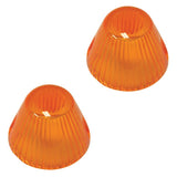 Vw Ghia Left Or Right Amber Front Bullet Turn Signal Lens 1964 - 69, Pair - Moore Parts