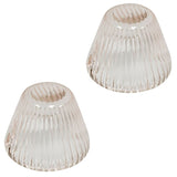 Vw Ghia Left Or Right Clear Front Bullet Turn Signal Lens 1964 - 69, Pair - Moore Parts