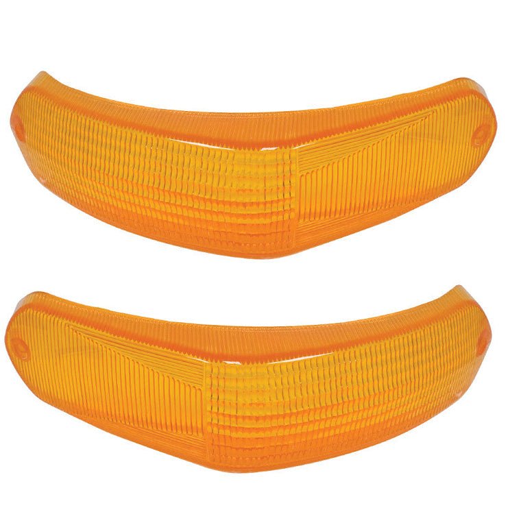 Vw Squareback Amber Front Turn Signal Lens 1970 - 73, Pair - Moore Parts