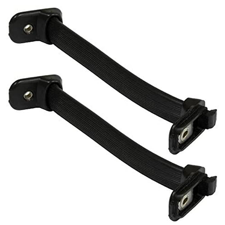 VW Type 2 Bus Inside Door Pull Grab Handle, All Black 1968 - 79, Pair - Moore Parts