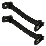 VW Type 2 Bus Inside Door Pull Grab Handle, All Black 1968 - 79, Pair - Moore Parts