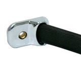 VW Type 2 Bus Inside Door Pull Grab Handle, Black & Chrome Trim 1968 - 79, Pair - Moore Parts