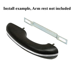Example Of Vw Bug Arm Rest Support Brackets Installed