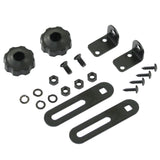 Empi 4580-7  Black 5 Panel Mirror Hardware Vw Dune Buggy Ghia Jeep Golf Cart