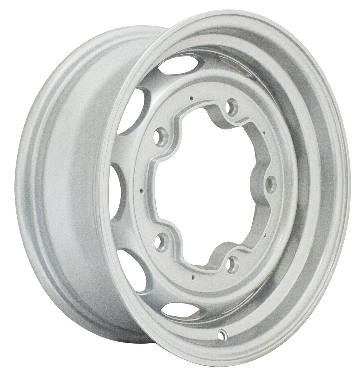 Empi 10-1170 Vintage 190 Silver Aluminum Vw Wheel, 5X205 15"X4.5" Wide