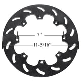 Empi 16-2510-2 Race Trim 930 Or 934 Micro Stub Left Steel Rotor Only, Each