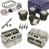 1641cc Air - cooled Vw Bug Engine Rebuild Kit, Top End Heads / Pistons - Moore Parts