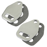 Empi 17-2824 Heat Riser Block Off Plates. Compatible With Exhaust Manifold Preheat Pipe Outlets