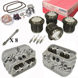 1776cc Air - cooled Vw Bug Engine Rebuild Kit, Top End GTV - 2 Heads / Mahle Pistons - Moore Parts