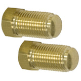 Empi 18-1103 Brass Brake Line Plugs, 10mm X 1.0, Pair