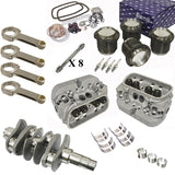 1835cc Air - cooled Vw Bug Engine Rebuild Kit, 69mm Crank GTV - 2 Heads / Pistons - Moore Parts