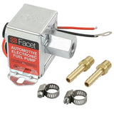 Empi 41-2010-8 Facet Cube Electric Fuel Pump 3-4.5 Psi, Includes Clamps & Fittings