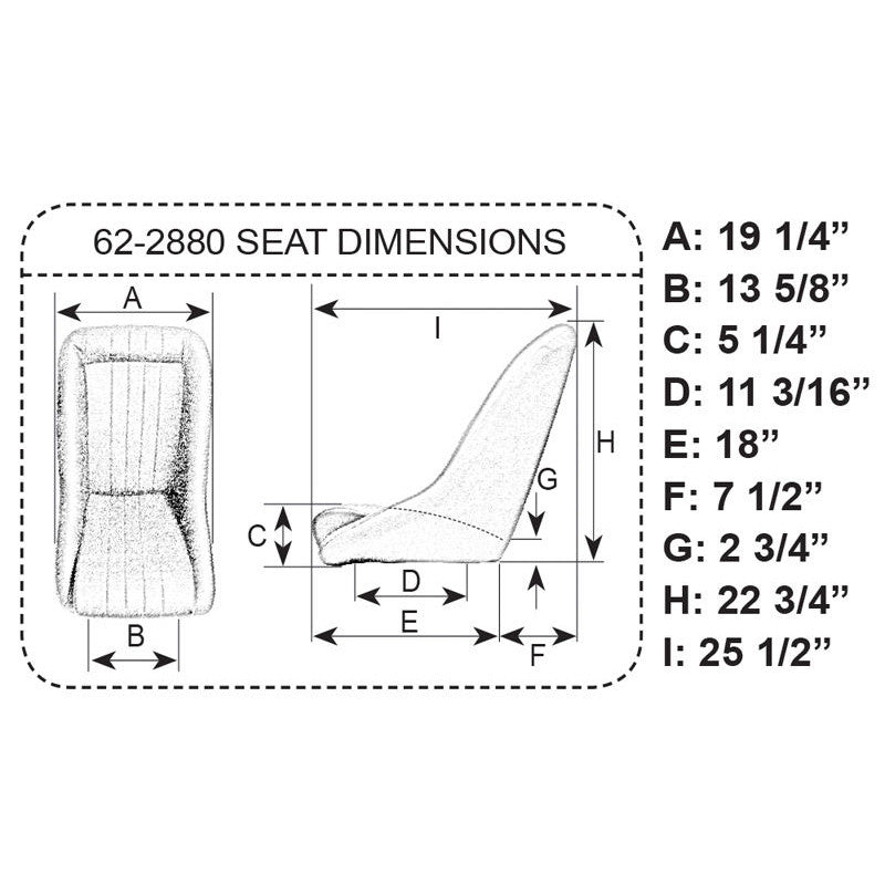 Empi 62-2880 Race Trim Roadster Style Lo-Back Seats - Black Vinyl, Pair (62-2880-PAIR)