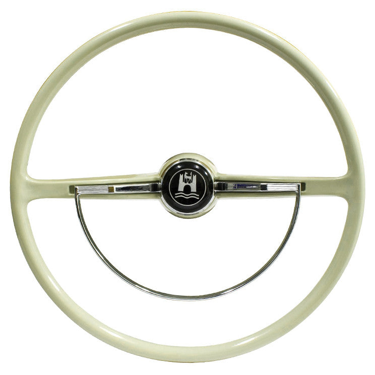 Empi 79-4006 Vw Bug Steering Wheel Kit 1962-1971. Grey Grip (79-4006-0)