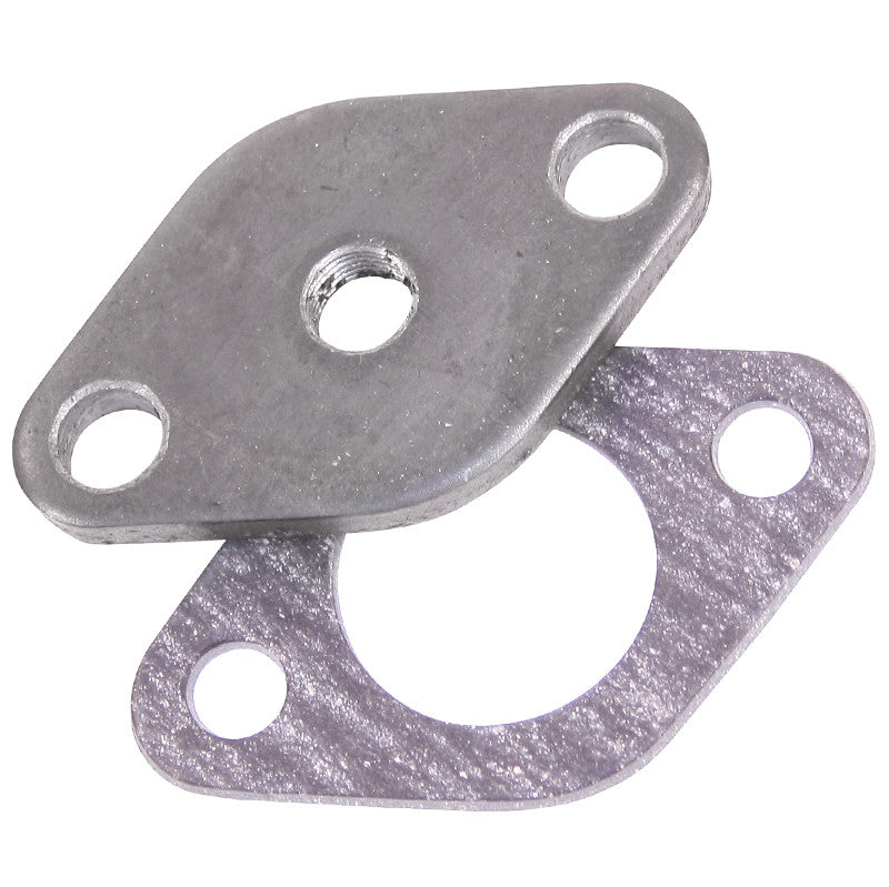 Vw Bug Dipstick Block Off Plate With 1/8" NPT Hole, Type 3 Or Universal Case