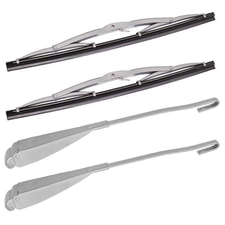 Vw Bug Wiper Arms & Wiper Blades, Left & Right Side Type 1 Vw Bug 68-69