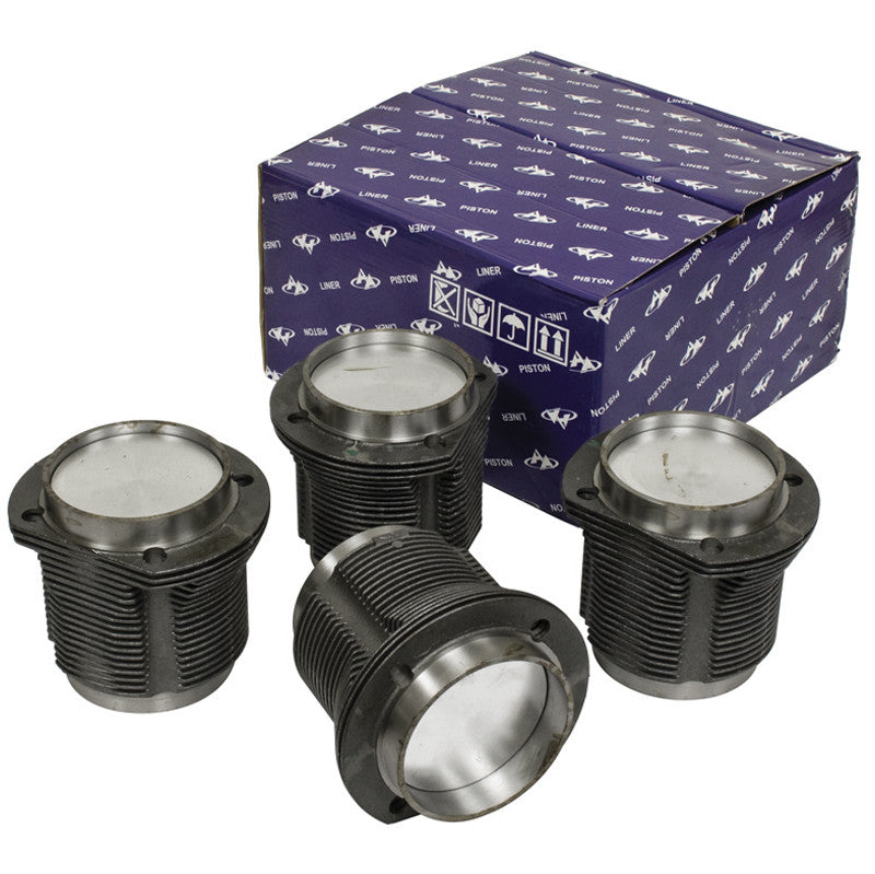 Cast 87mm X 69mm Air-cooled Vw Pistons & Cylinders AA Brand Set-4