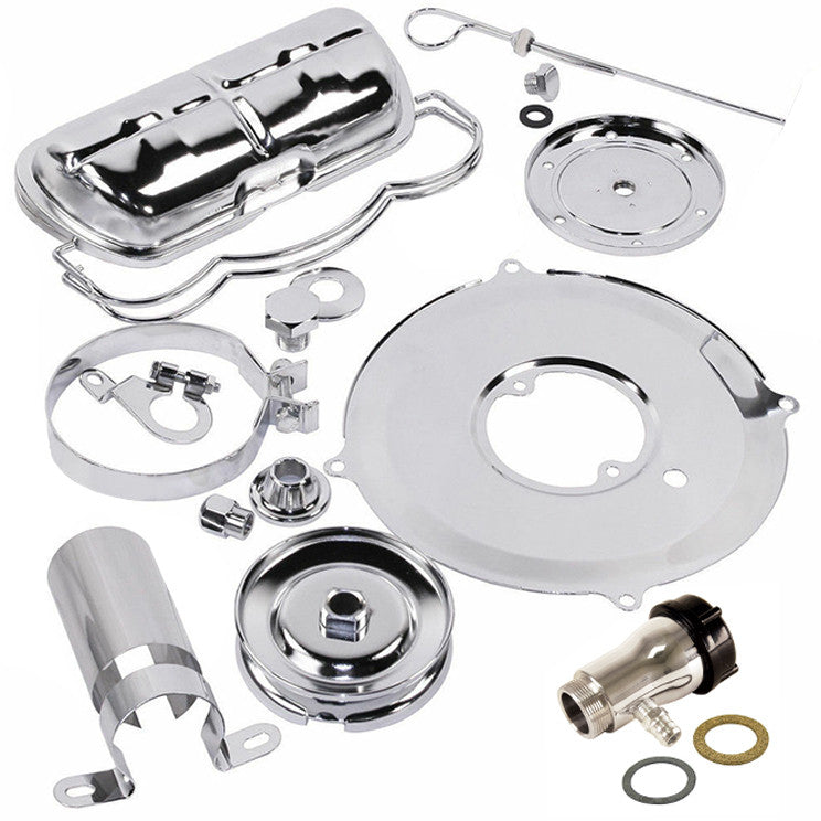 Vw Bug Super Chrome Dress Up Kit For Volkswagen Air-cooled Engine