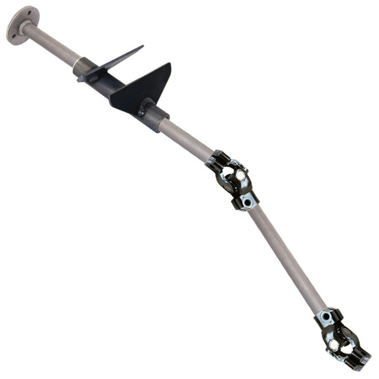 Steering Shaft Kit With U-joints, 3/4" Shaft, U-joints, Lock Collars, Bearing