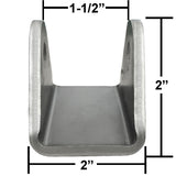 Single Shock / Dual Sheer Weld On Mounting Bracket / Tab. Each