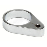 Polished Aluminum Brake Line Clamp For 1-1/2" Tubing