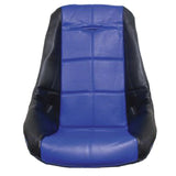 Empi 62-2411 Blue Vinyl Low Back Poly Seat Cover