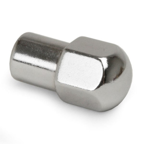 12mm Chrome Mag Lug Nut 1.5 Thread Pitch 1.4" Depth .75 Shank, 10 Pack