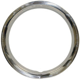 Empi 10-1068 Stainless Steel Beauty Rings For 14" O.E. Steel Wheels, Set Of 4