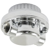 Adjustable Chrome Fuel Pressure Regulator 1 - 5 PSI, 1/8" NPT Thread - Moore Parts
