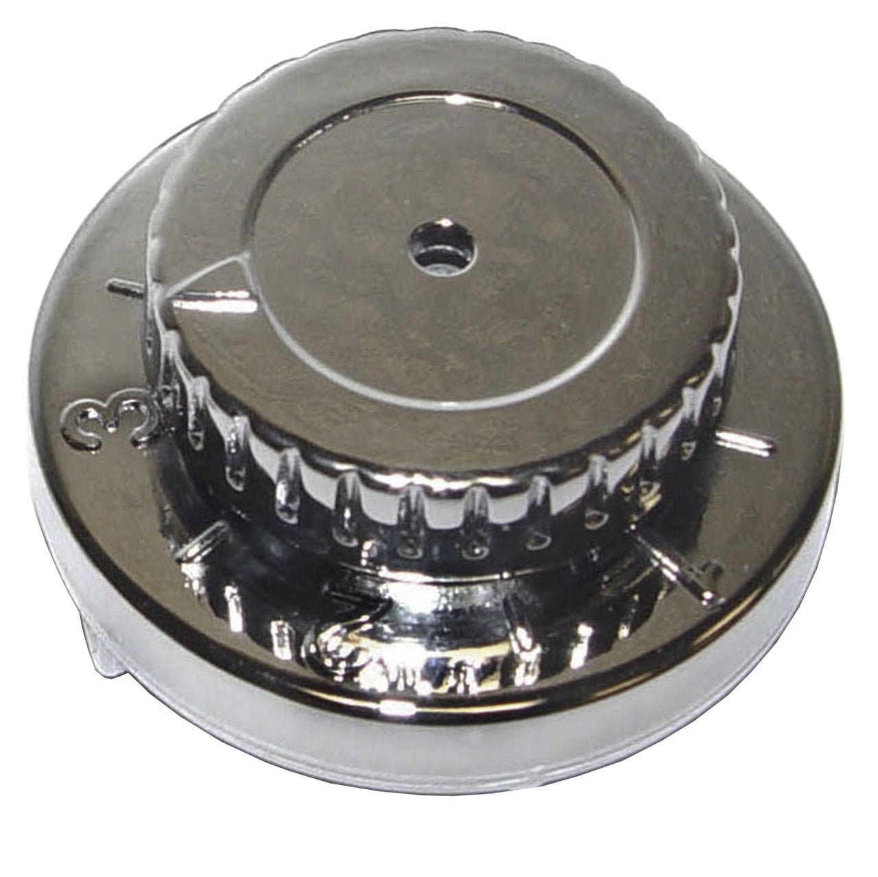 Adjustable Chrome Fuel Pressure Regulator 1 - 5 PSI, 1/8" NPT Thread - Moore Parts