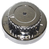 Adjustable Chrome Fuel Pressure Regulator 1 - 5 PSI, 1/8" NPT Thread - Moore Parts