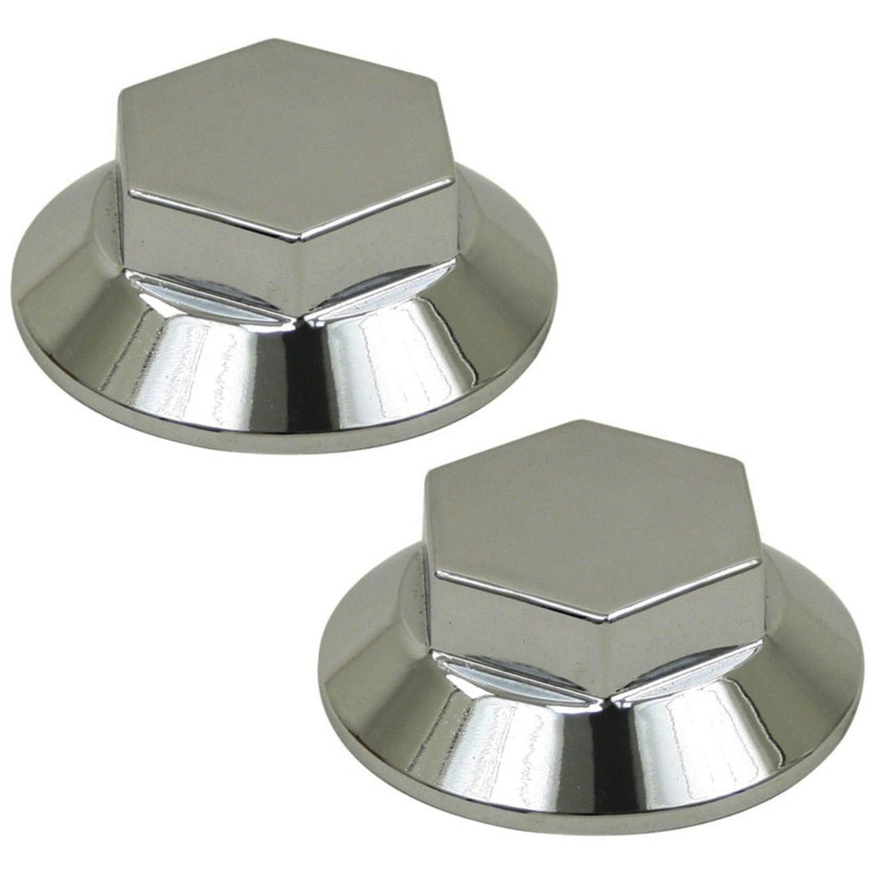 Aluminum Wheel Cap For Dune Buggy Spindle Mount Wheel, Pair - Moore Parts