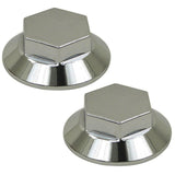 Aluminum Wheel Cap For Dune Buggy Spindle Mount Wheel, Pair - Moore Parts