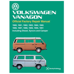 Bentley Shop Manual For Vanagon 1980-1991 Water Cooled Volkswagens
