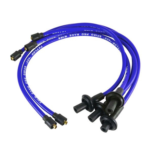 Blue 409 Pro 10mm Spark Plug Wire Set For Air-cooled Vw Engines