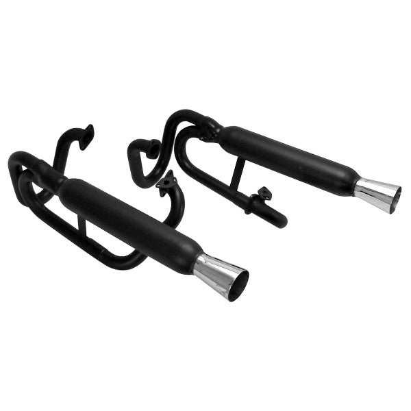 Empi 3373 Black Buggy Dual Exhaust System Vw Baja Bug Manx Buggy Vw Trike