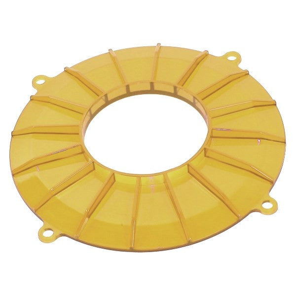 Yellow Finned Vw Generator/Alternator Backing Plate Cover