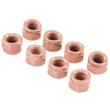 Copper Exhaust Nuts 8mm X 1.25 Threaded Studs / Vw Air-cooled Engines