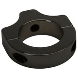 Black Aluminum Clamp Bracket With 3/8" - 16 Thread For 1 - 3/4" Tube - Moore Parts